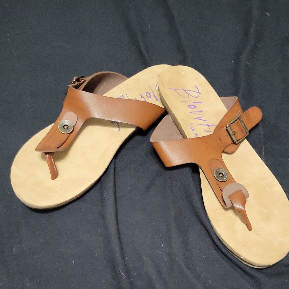 Brown Leather Sandals